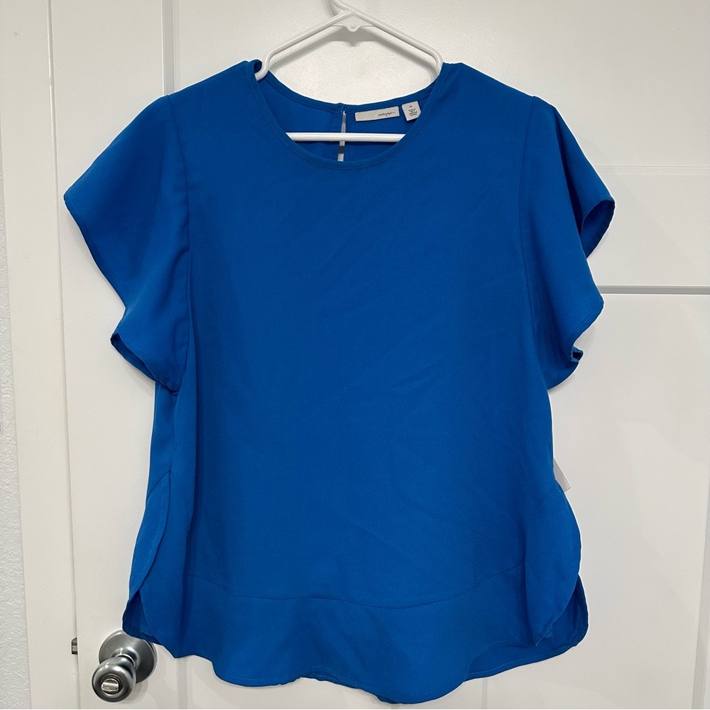 Halogen Vibrant Blue Women's Top